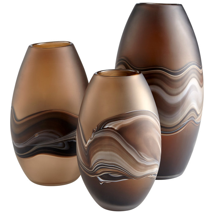 Vase Déco en Dolomite Alpha 26cm Rose